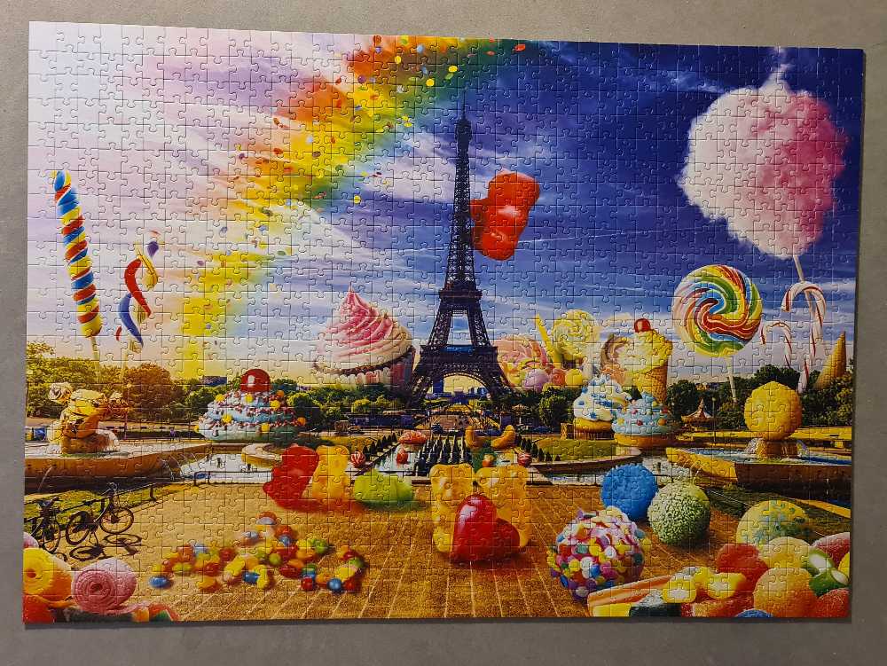 *Funny Cities Paris 😁 COMPLETED 22/12/2022 - Trefl puzzle collectible - Main Image 2