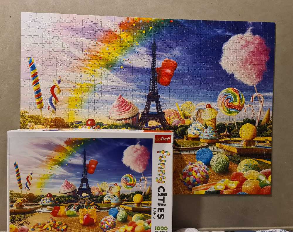 *Funny Cities Paris 😁 COMPLETED 22/12/2022 - Trefl puzzle collectible - Main Image 3