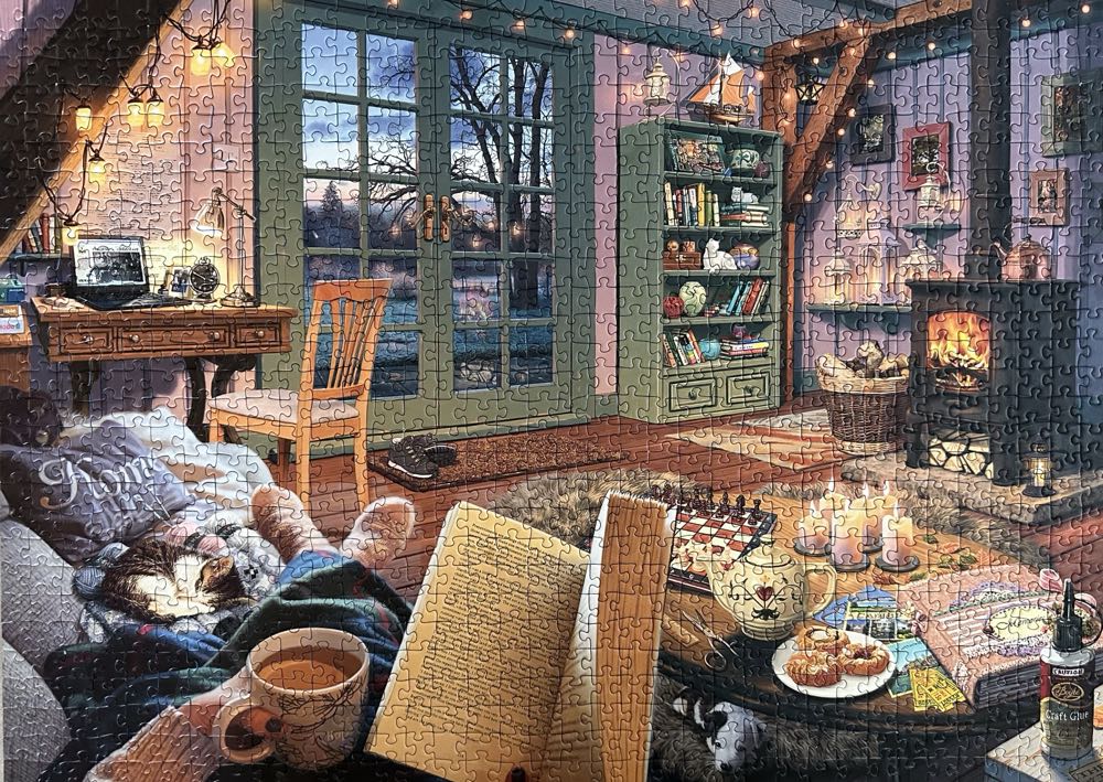 The Cosy Shed - FOR SALE - Ravensburger puzzle collectible - Main Image 2