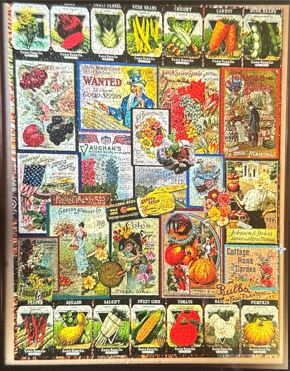 Garden Seeds - White Mountain puzzle collectible - Main Image 2