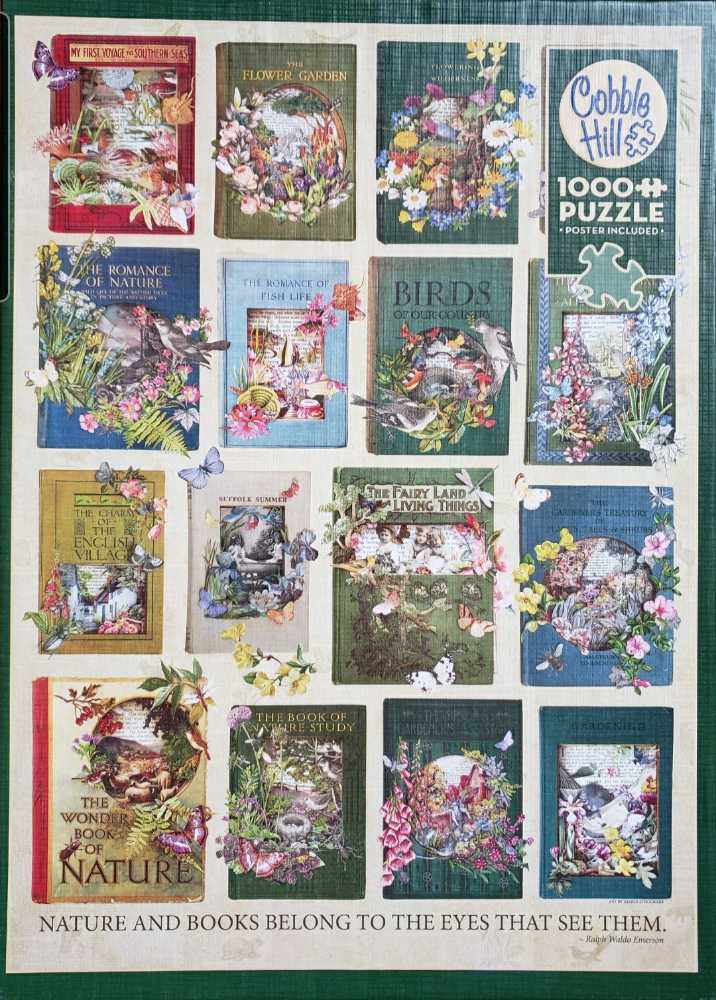 The Nature of Books - Cobble Hill puzzle collectible - Main Image 2