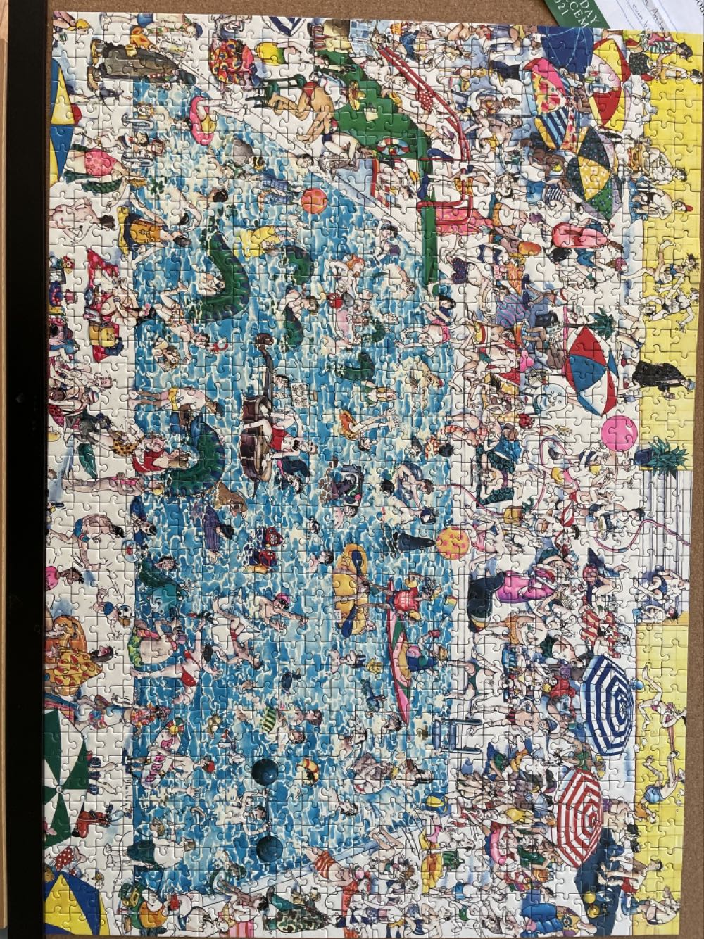 Happy Pool - Blachon puzzle collectible - Main Image 2
