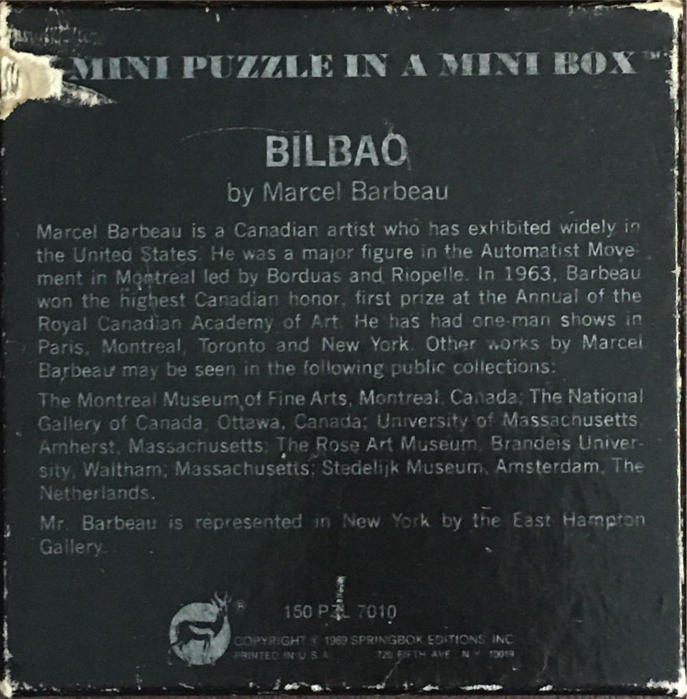 Bilbao - Mini - Springbok puzzle collectible - Main Image 2