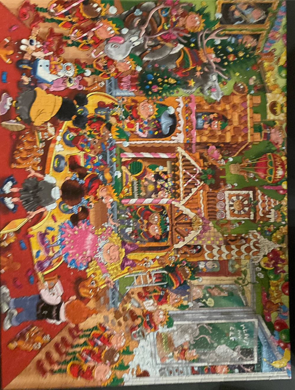 🎄#18 ✅ Gingerbread Showstopper! - Wasgij puzzle collectible [Barcode 8710126250174] - Main Image 2