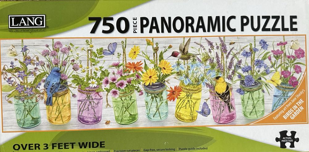 Birds In The Garden - Lang puzzle collectible [Barcode 9781469407760] - Main Image 2