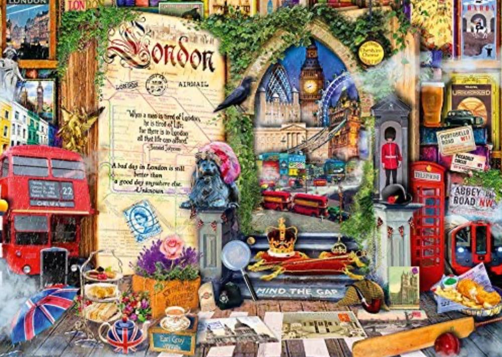London Recollections - Ravensburger puzzle collectible [Barcode 4005556197576] - Main Image 2