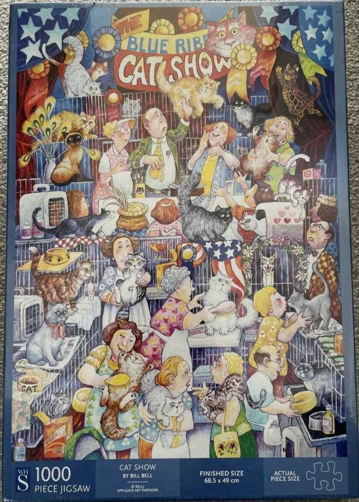 *Cat Show - W H Smith puzzle collectible - Main Image 1