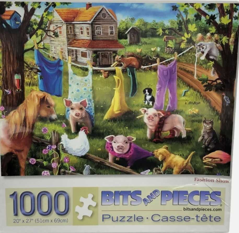 1000pc Shaped Jigsaw Puzzle By Sunsout Discon