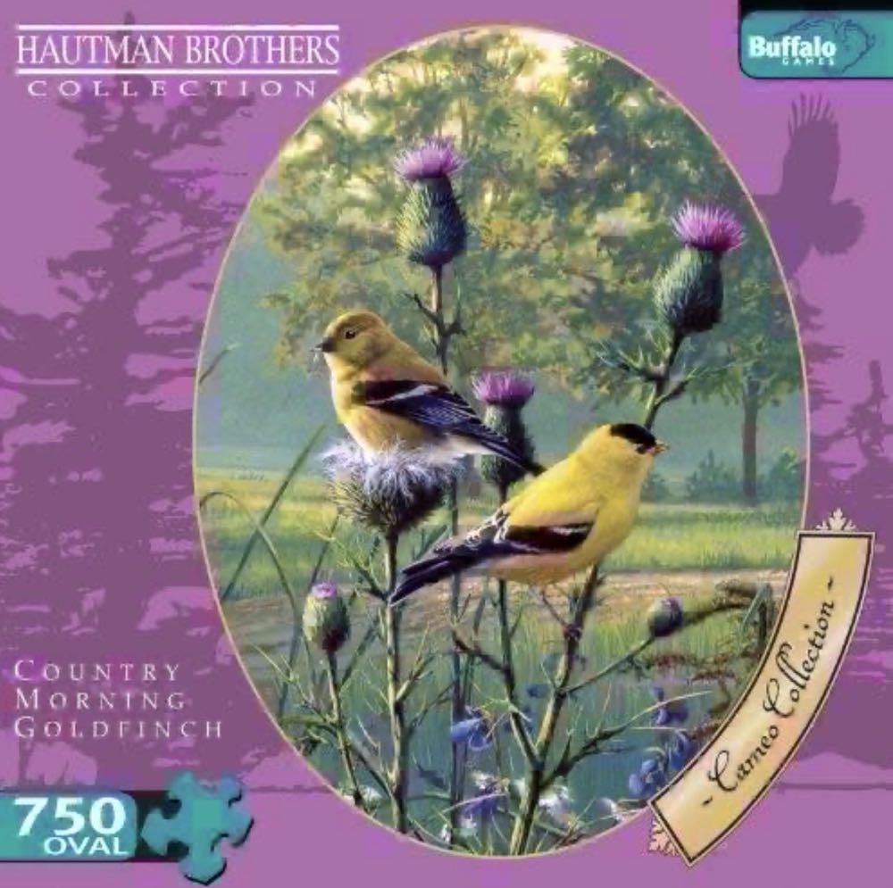 Country Morning Goldfinch% - Buffalo Games puzzle collectible [Barcode 079346070121] - Main Image 2