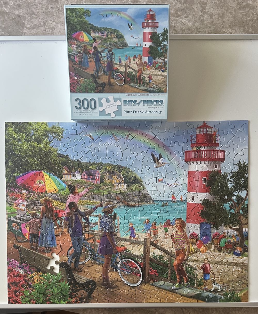 Lighthouse Adventure - Bits & Pieces puzzle collectible [Barcode 192949066374] - Main Image 2