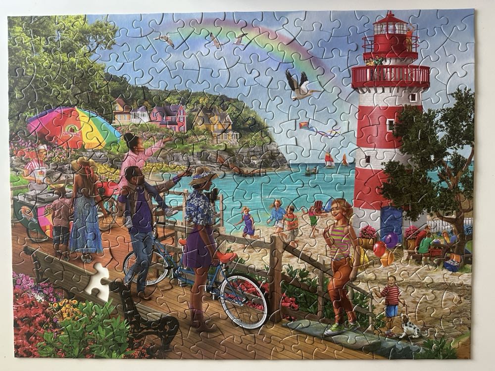 Lighthouse Adventure - Bits & Pieces puzzle collectible [Barcode 192949066374] - Main Image 3