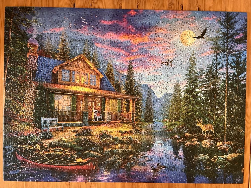 Weekend Retreat - Ceaco 🇺🇸 puzzle collectible [Barcode 021081310604] - Main Image 2