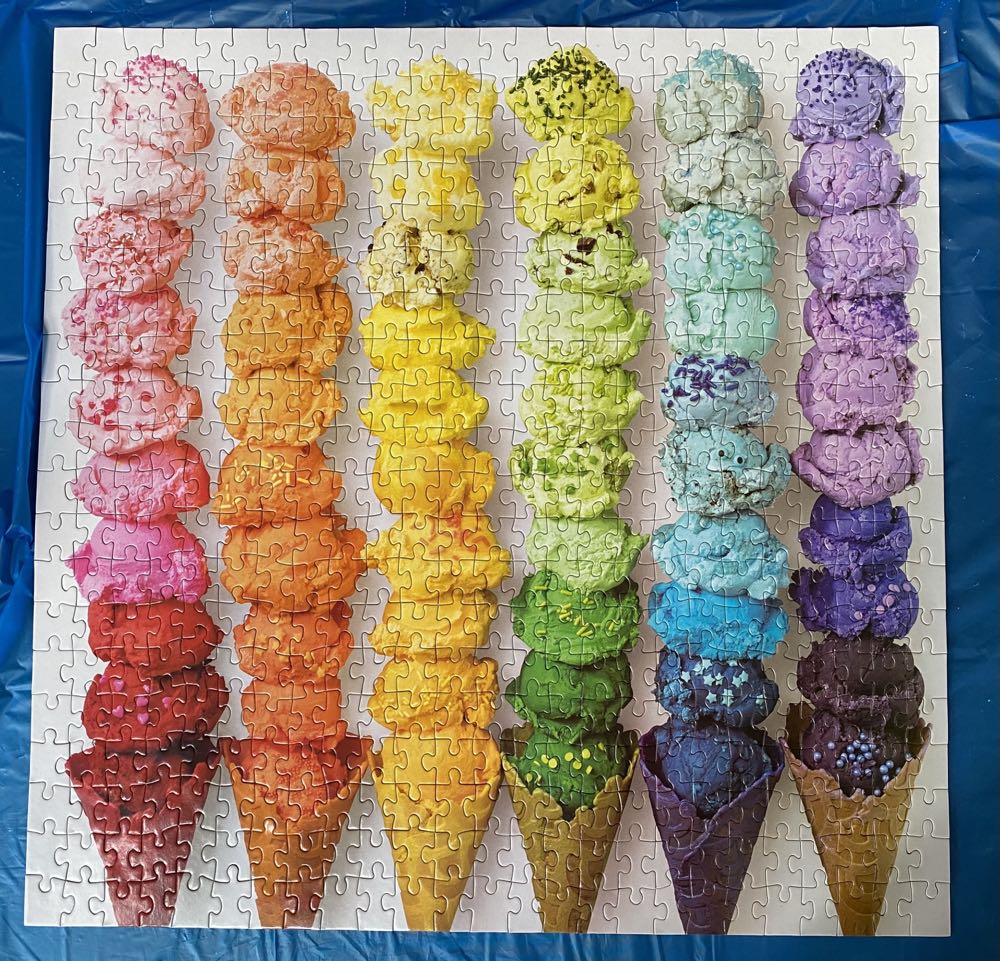 Ice Cream - Galison puzzle collectible [Barcode 9780735366398] - Main Image 2