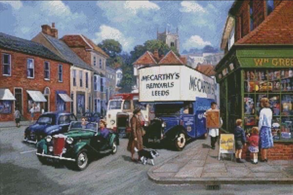 High Street 1950s  - Falcon de luxe puzzle collectible [Barcode 8710126156339] - Main Image 3