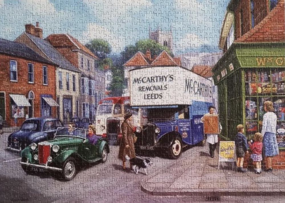 High Street 1950s  - Falcon de luxe puzzle collectible [Barcode 8710126156339] - Main Image 4