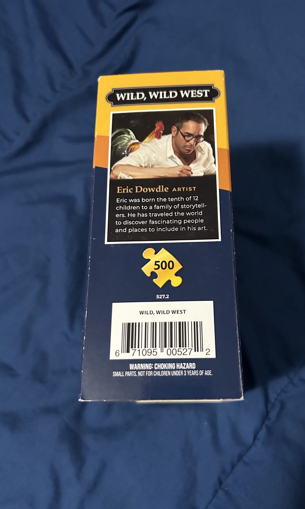 Wild, Wild West - Dowdle puzzle collectible [Barcode 671095005272] - Main Image 2