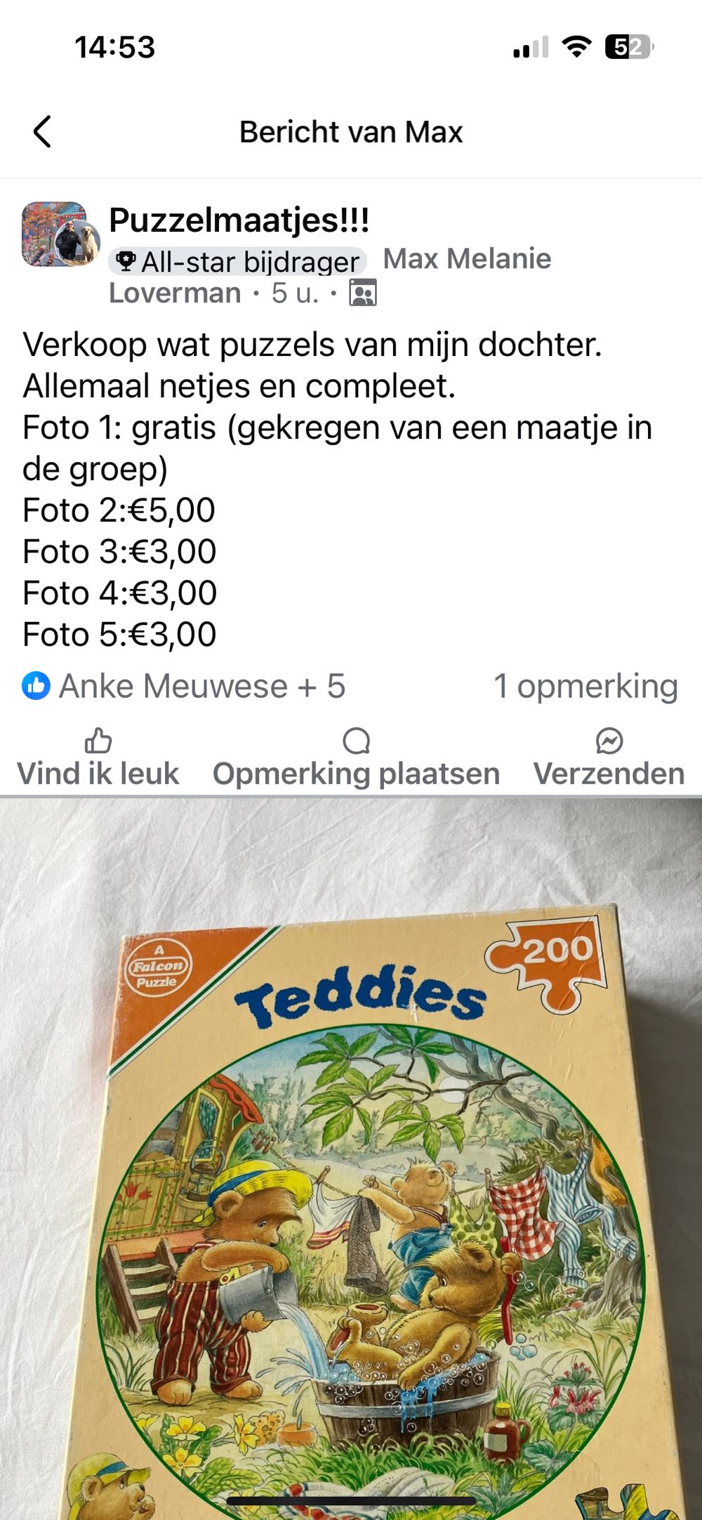 South American Butterflies - Bits And Pieces puzzle collectible [Barcode 704812405915] - Main Image 4