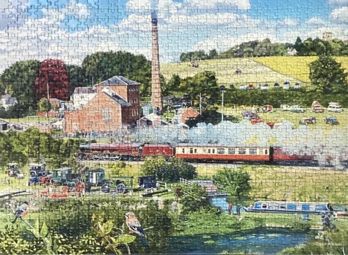 The Steam Mill - Ravensburger puzzle collectible [Barcode 4005556195008] - Main Image 3