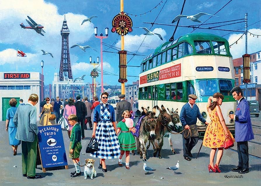 Blackpool, Happy Days 6 - Ravensburger puzzle collectible [Barcode 4005556193110] - Main Image 2