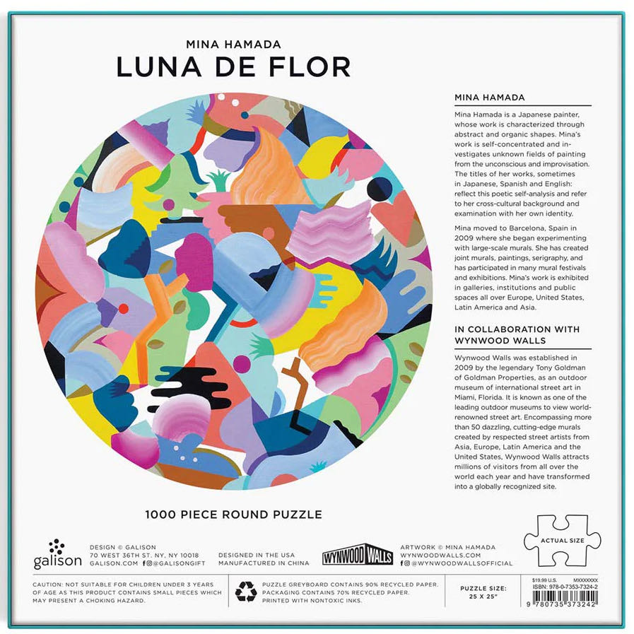 Luna De Flor - Galison 🇺🇸 puzzle collectible [Barcode 9780735373242] - Main Image 3