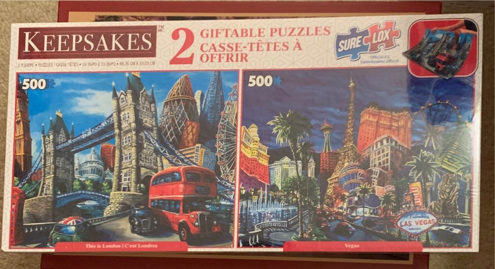 This Is London & Vegas - Sure Lox puzzle collectible [Barcode 686141202024] - Main Image 1