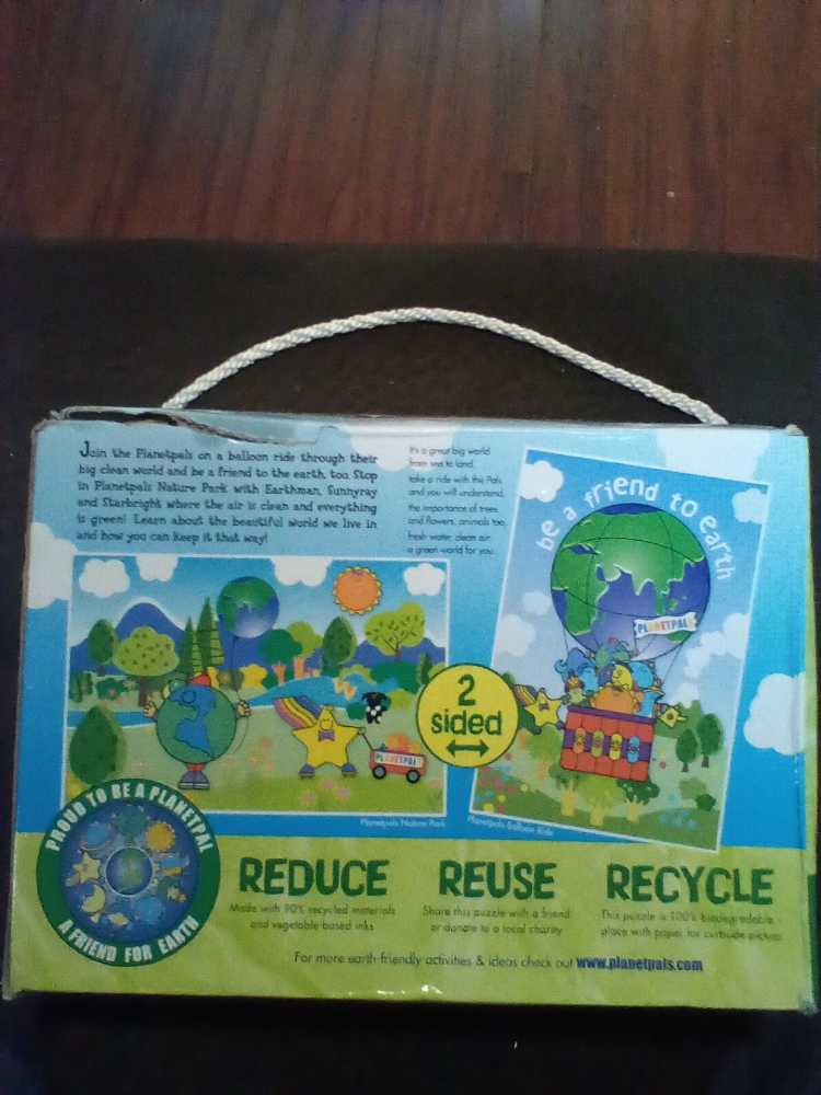 Be a Friend to the Earth - Ceaco Kids puzzle collectible [Barcode 021081017046] - Main Image 2