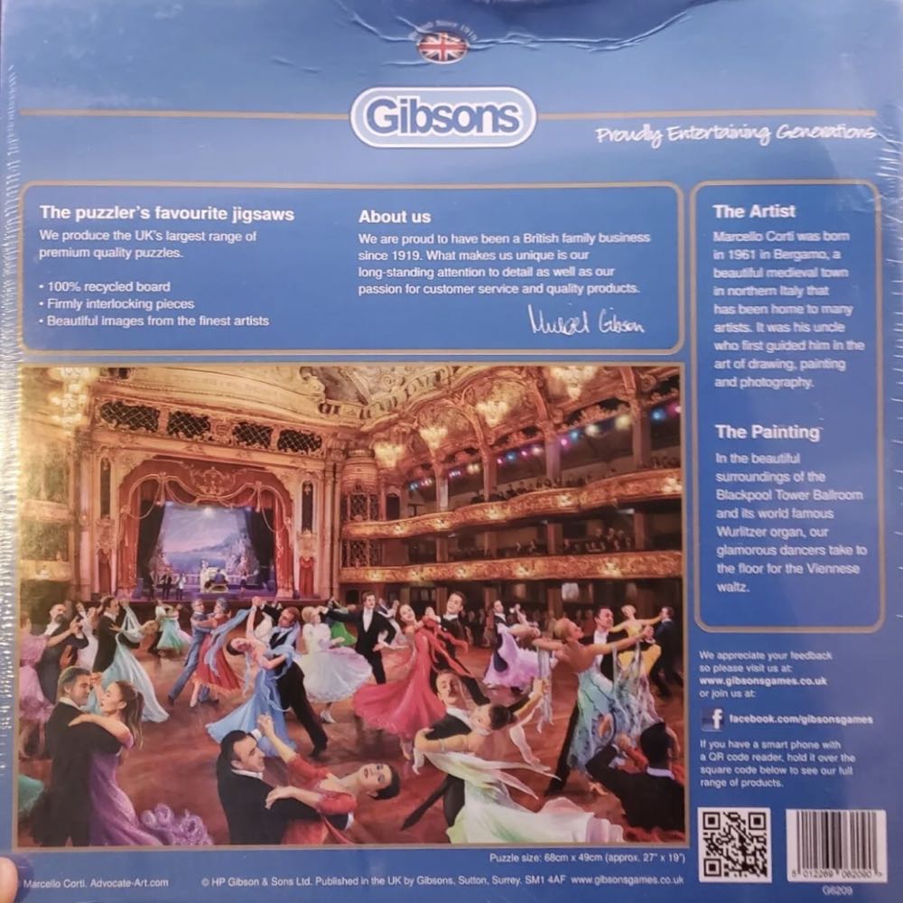 Keep On Dancing - Gibsons puzzle collectible [Barcode 5012269062090] - Main Image 4