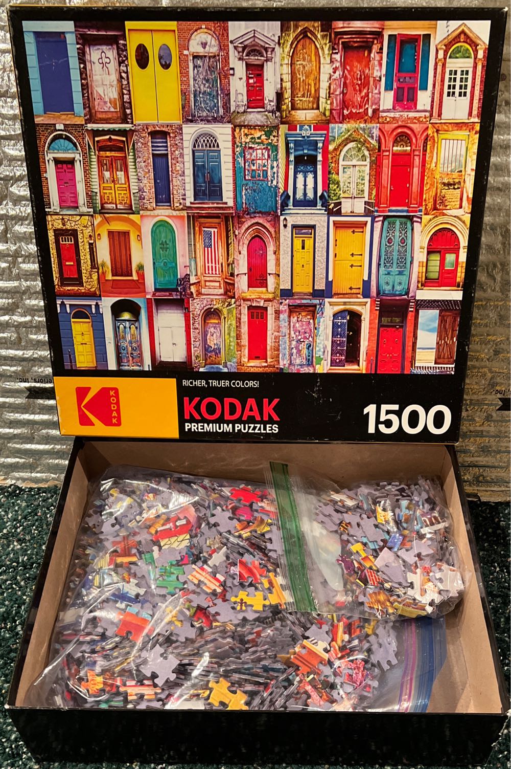 Colorful American Doors - Kodak / Cra-Z-Art puzzle collectible [Barcode 4895145420440] - Main Image 3