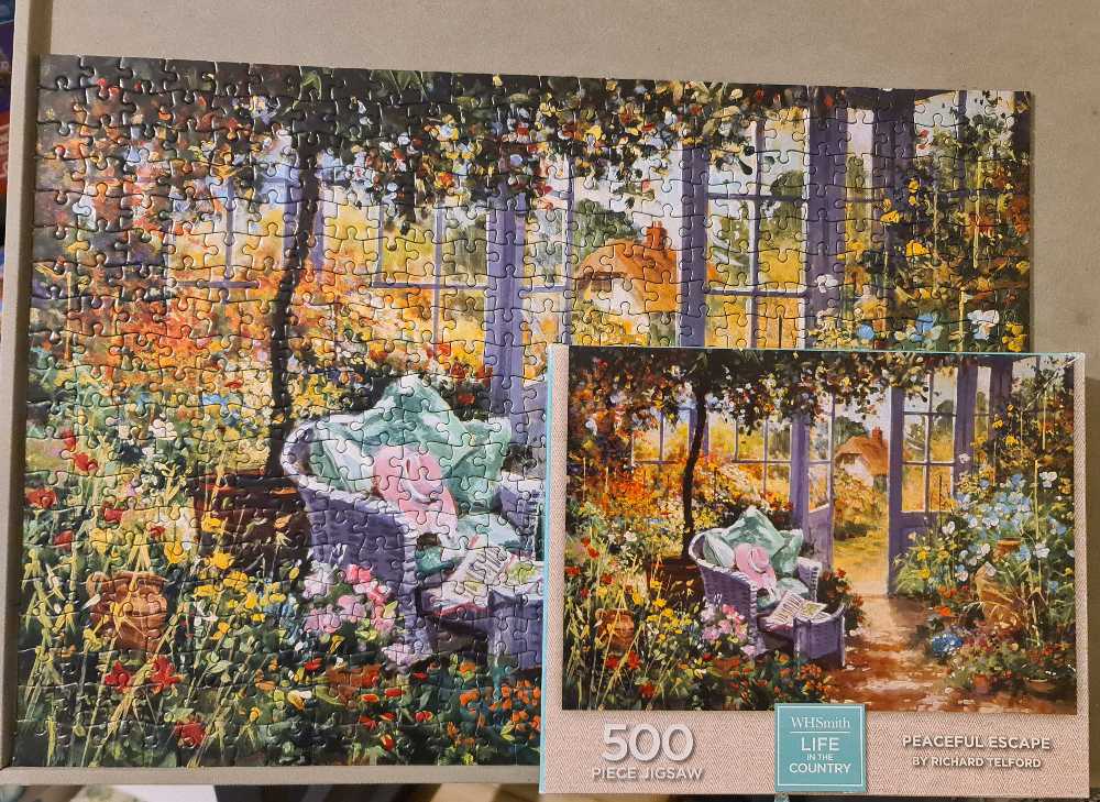 *Peaceful Escape 😁 COMPLETED 29/11/2022 - W H Smith puzzle collectible - Main Image 3