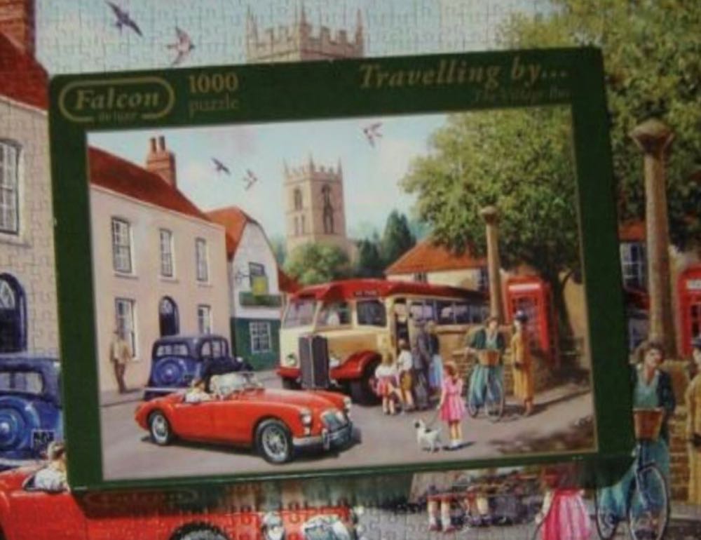 Travelling By The Village Bus - Falcon de luxe puzzle collectible [Barcode 8710126109793] - Main Image 4