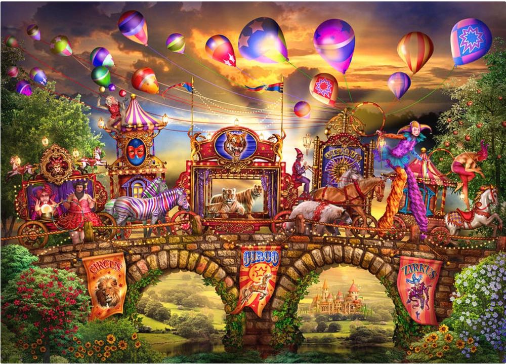 Wentworth ’peacock Of India’ 250 Piece Wooden Jigsaw Puzzle