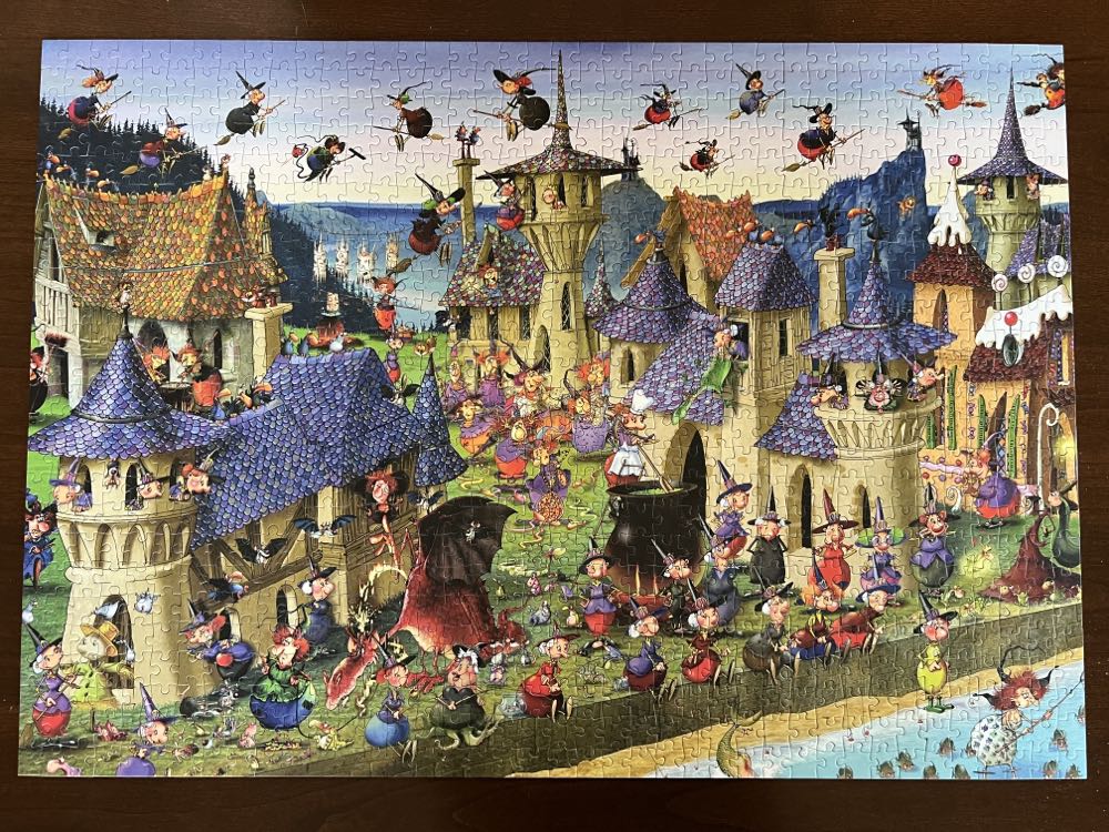 Witches - Francois Ruyer - Grafika puzzle collectible [Barcode 3663384504914] - Main Image 2
