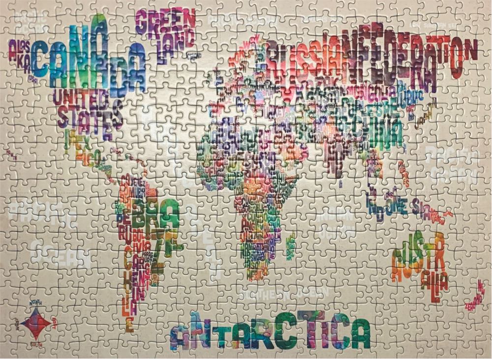 World In Words Annie H - Ravensburger puzzle collectible [Barcode 4005556143634] - Main Image 2