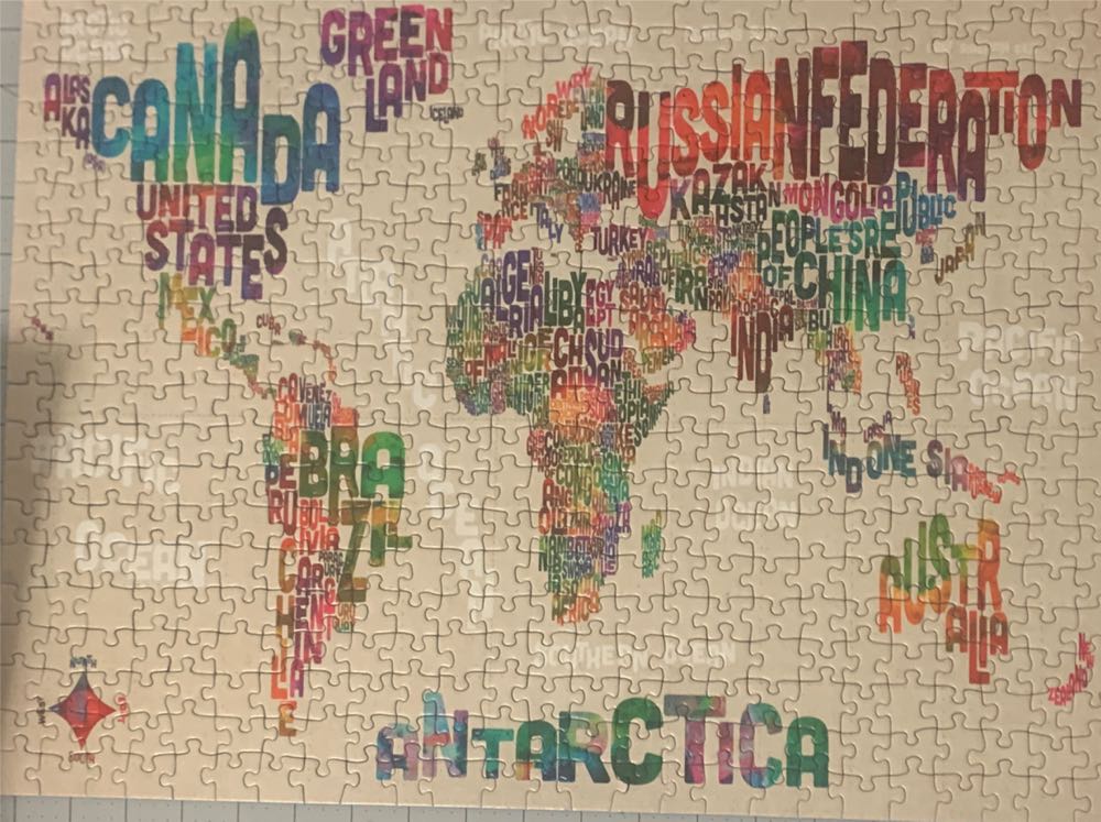 World In Words Annie H - Ravensburger puzzle collectible [Barcode 4005556143634] - Main Image 3