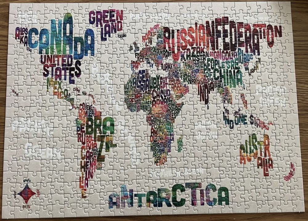 World In Words Annie H - Ravensburger puzzle collectible [Barcode 4005556143634] - Main Image 4