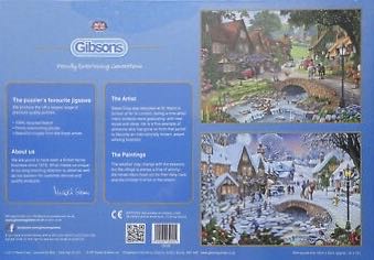 Summer Days & Snowflakes - Gibsons puzzle collectible [Barcode 5012269050455] - Main Image 4