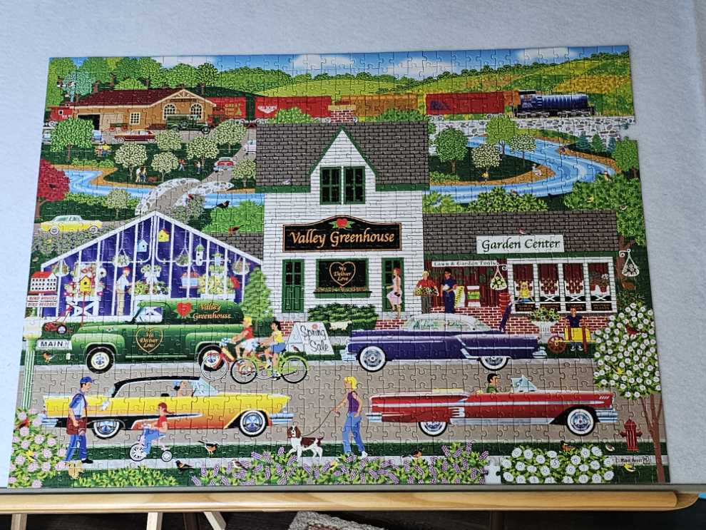 Flowers From The Valley - Roseart puzzle collectible [Barcode 4895145419628] - Main Image 2