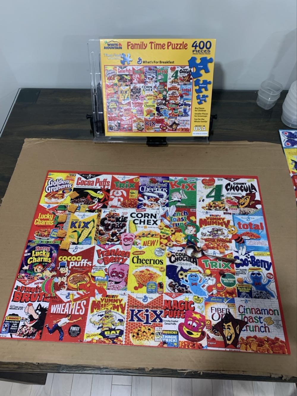 What’s For Breakfast - White Mountain Puzzles puzzle collectible [Barcode 724819255801] - Main Image 2