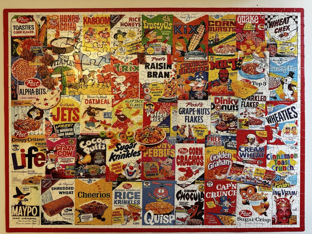 What’s For Breakfast - White Mountain Puzzles puzzle collectible [Barcode 724819255801] - Main Image 3