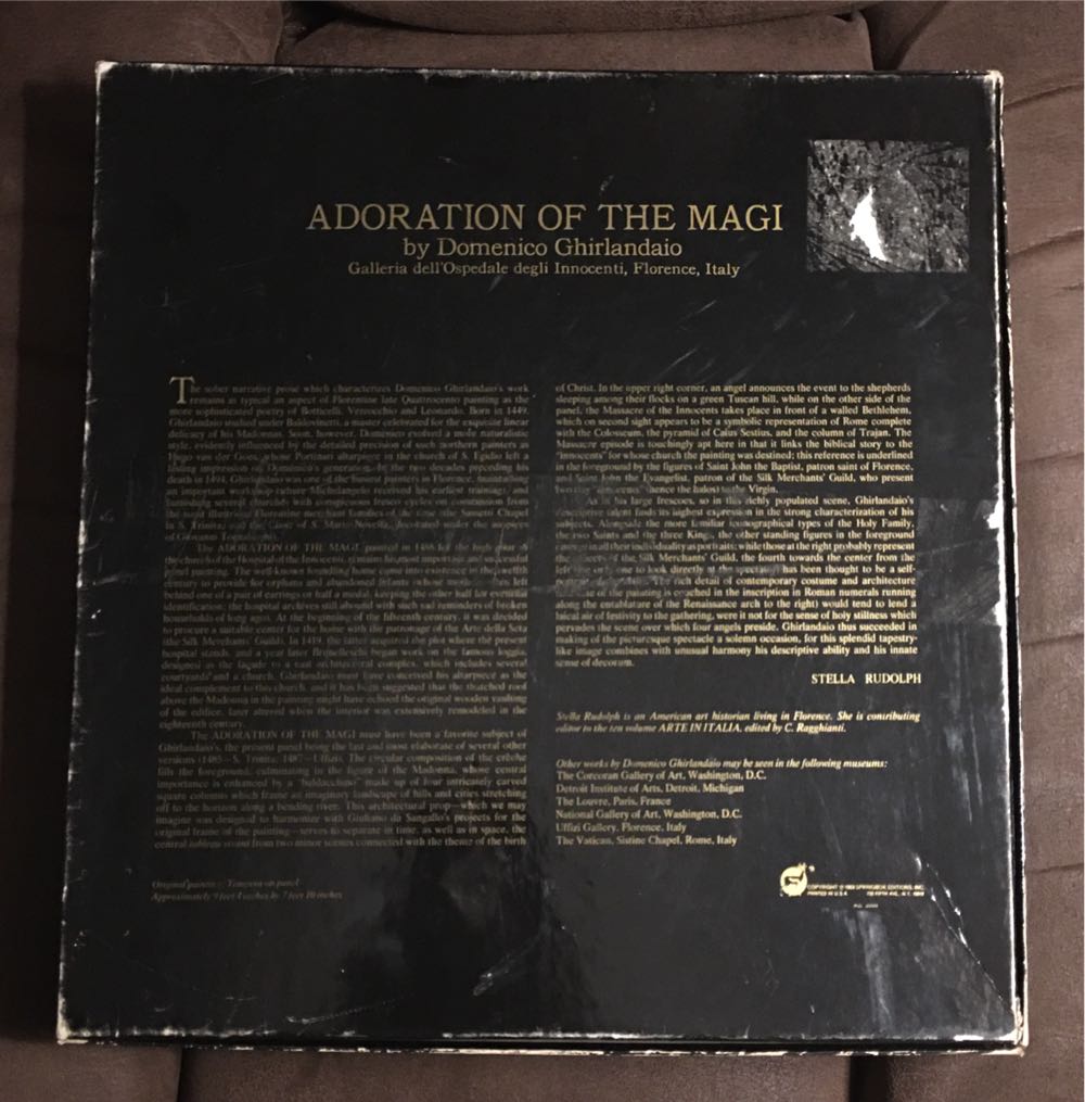 Adoration of the Magi - Springbok 🦌 puzzle collectible - Main Image 2