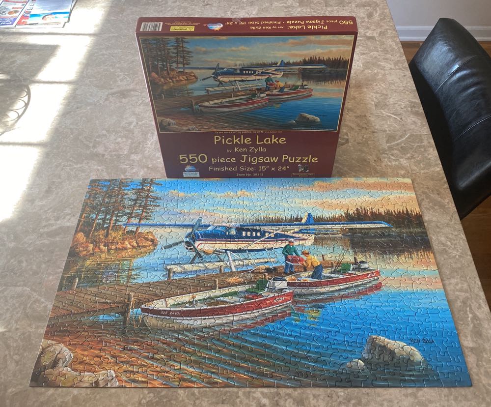 Pickle Lake - SunsOut puzzle collectible [Barcode 796780393219] - Main Image 2