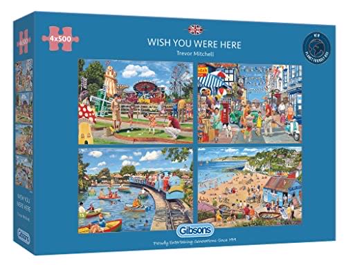 Wish You Were Here - Gibsons puzzle collectible [Barcode 5012269050592] - Main Image 1