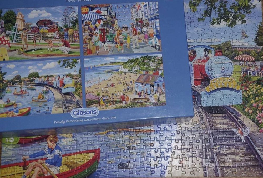 Wish You Were Here - Gibsons puzzle collectible [Barcode 5012269050592] - Main Image 3