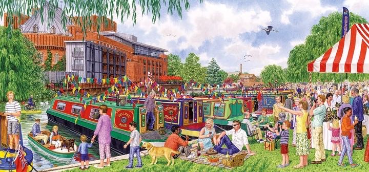 Riverside Festival - Gibsons puzzle collectible [Barcode 5012269040340] - Main Image 2