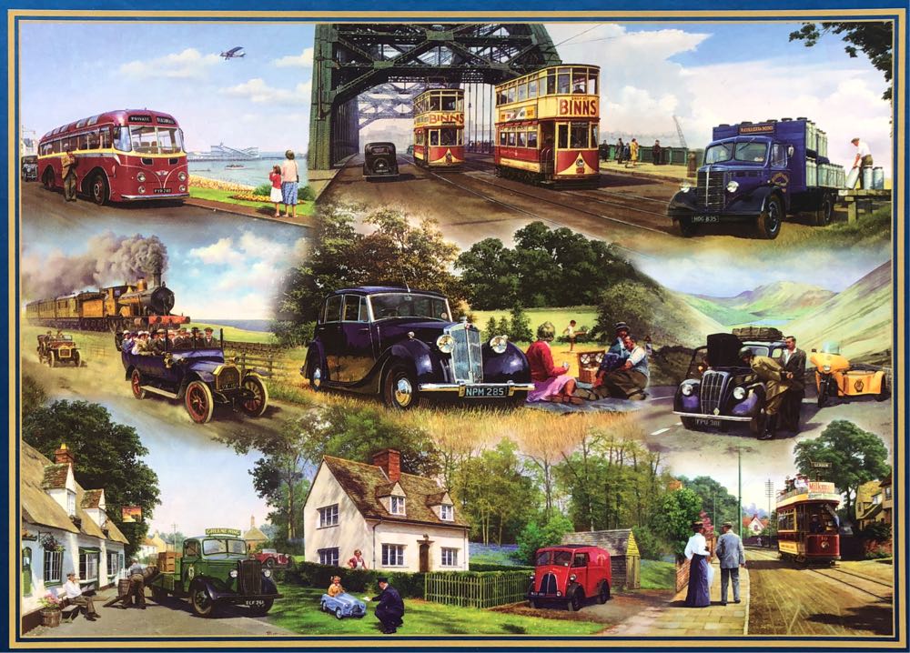 Out & About (Frans Lenen) - Gibsons puzzle collectible [Barcode 5012269004922] - Main Image 2