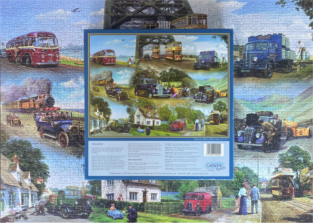 Out & About (Frans Lenen) - Gibsons puzzle collectible [Barcode 5012269004922] - Main Image 4
