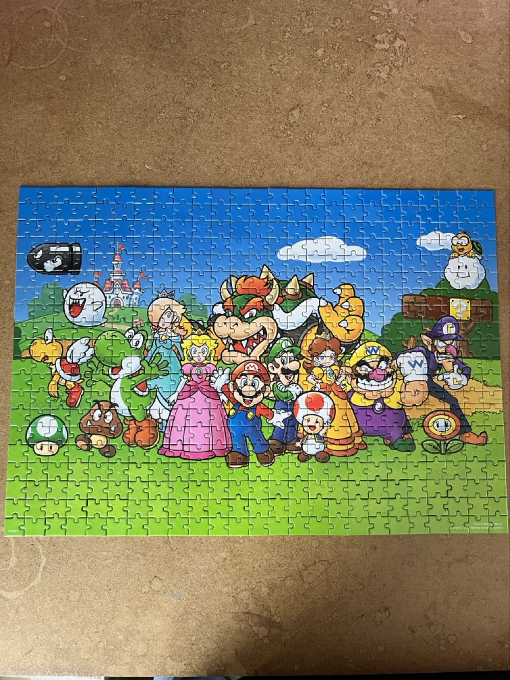 Mario And Friends - Winning Moves puzzle collectible [Barcode 5036905029476] - Main Image 2