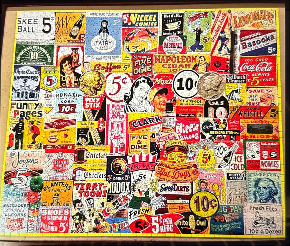 Five and Dime - White Mountain puzzle collectible - Main Image 2