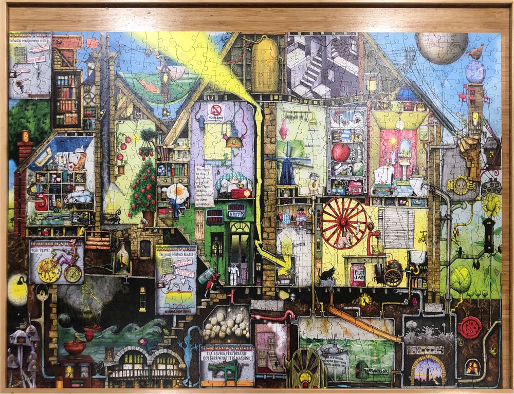 Colin Thompson Tomorrow’s World - Wentworth Wooden Puzzles puzzle collectible [Barcode 6050265373313] - Main Image 2