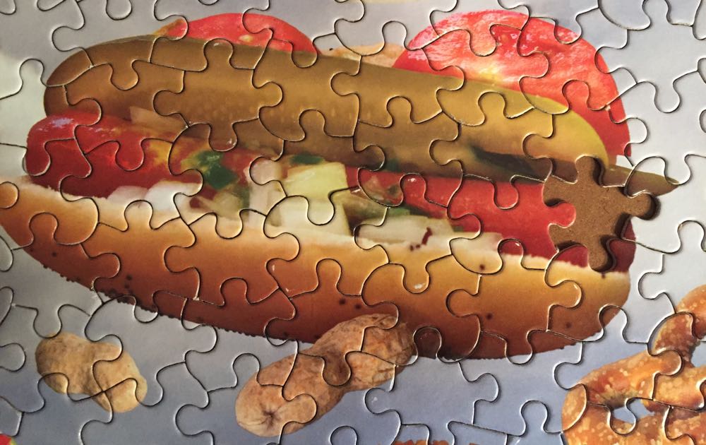 Fair Foods ✅🚪 - White Mountain puzzle collectible [Barcode 724819251957] - Main Image 4